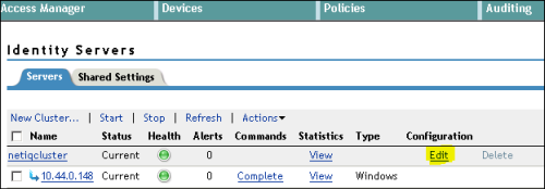 Admin-Konsole Admin-Konsole