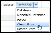 Hinzufügen des Cloud-Speichers über ArcGIS Server Manager Hinzufügen des Cloud-Speichers über ArcGIS Server Manager