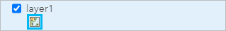 Zugreifen auf die Analysewerkzeuge über die Schaltfläche unter einem Layer Zugreifen auf die Analysewerkzeuge über die Schaltfläche unter einem Layer