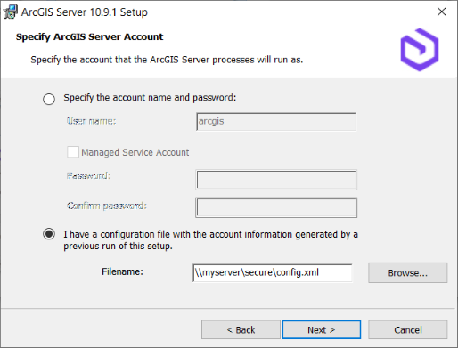 Importieren Sie eine Serverkonfigurationsdatei. Importieren Sie eine Serverkonfigurationsdatei.
