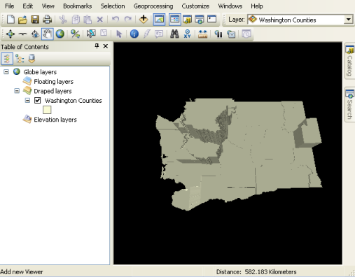 Extrudierte Features in ArcGlobe Extrudierte Features in ArcGlobe
