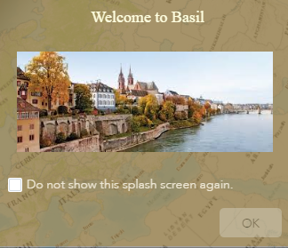 Begrüßungsbildschirm Begrüßungsbildschirm