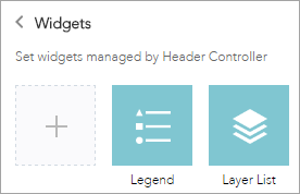 Widget hinzufügen Widget hinzufügen